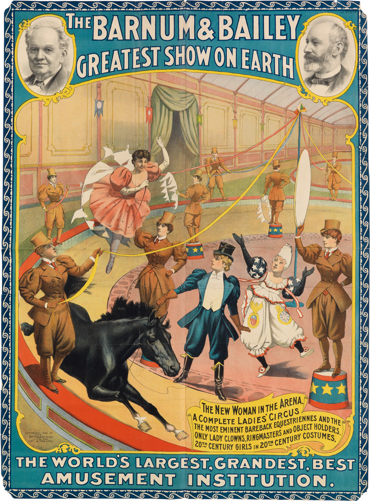 Appraisal: DESIGNER UNKNOWN THE BARNUM BAILEY GREATEST SHOW ON EARTH THE