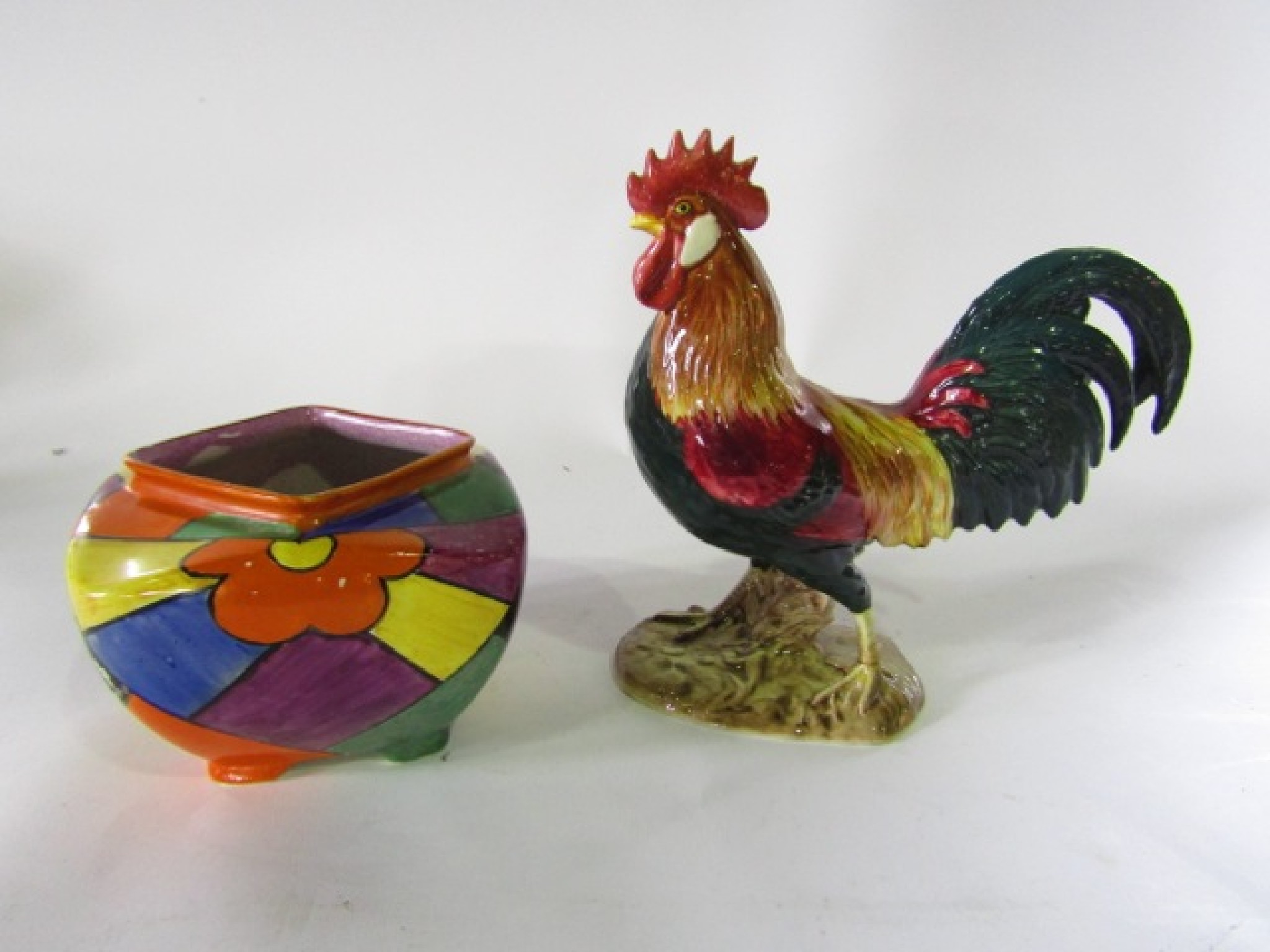 Appraisal: A Beswick model of a leghorn cockerel with impressed number