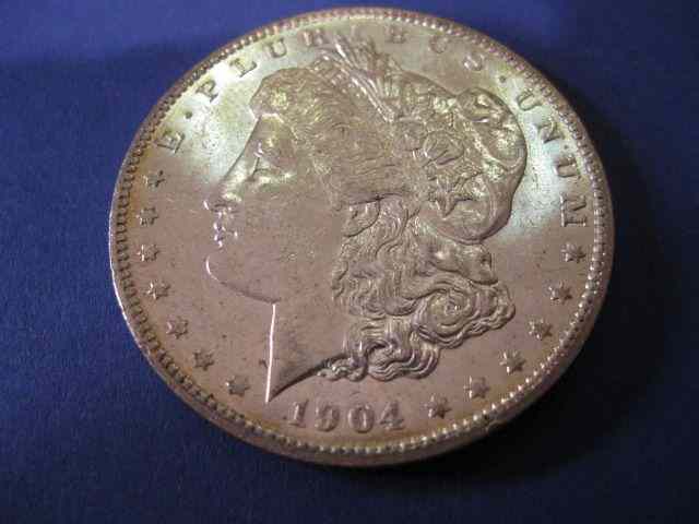 Appraisal: -O U S Morgan Silver Dollar semi-proof-like uncirculated