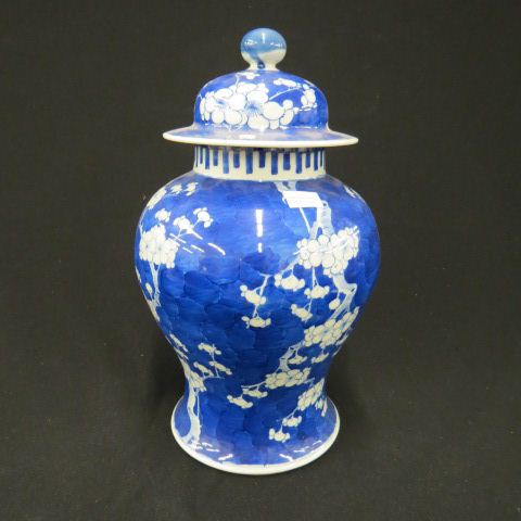 Appraisal: Chinese Porcelain Temple Jar flowering tree