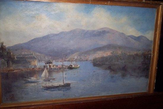 Appraisal: Joan Spring Wellington New Zealand from Bay signed and dated