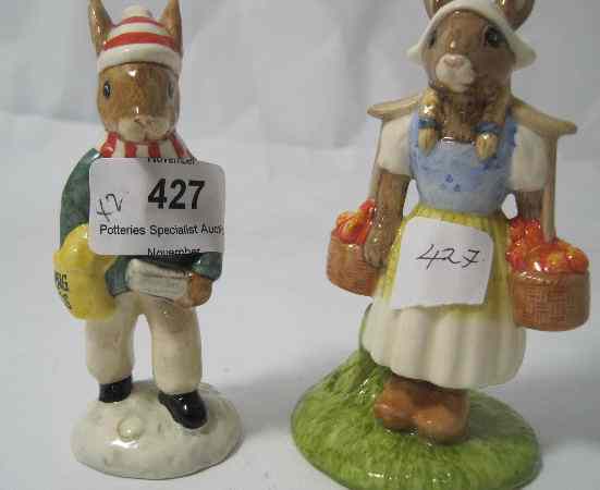 Appraisal: Royal Doulton Bunnykins Figures Dutch Bunnykins DB Boxed with Certificate