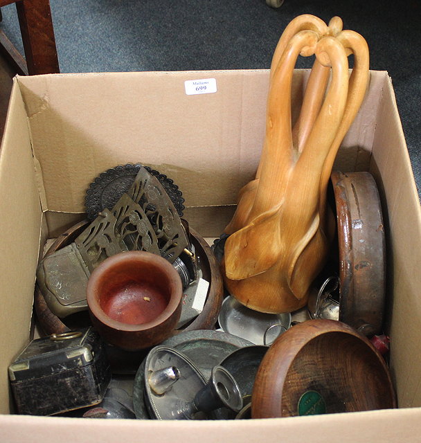 Appraisal: VARIOUS SILVER PLATE AND OTHER METALWARE to include a brass