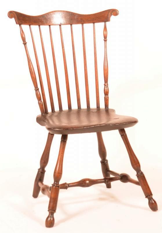 Appraisal: Lancaster County PA Windsor Side Chair Lancaster County PA Windsor