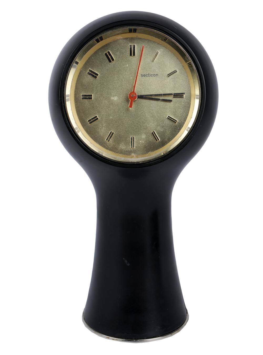 Appraisal: SENICON MODERN MANTEL CLOCKsigned to dial inches wide inches high