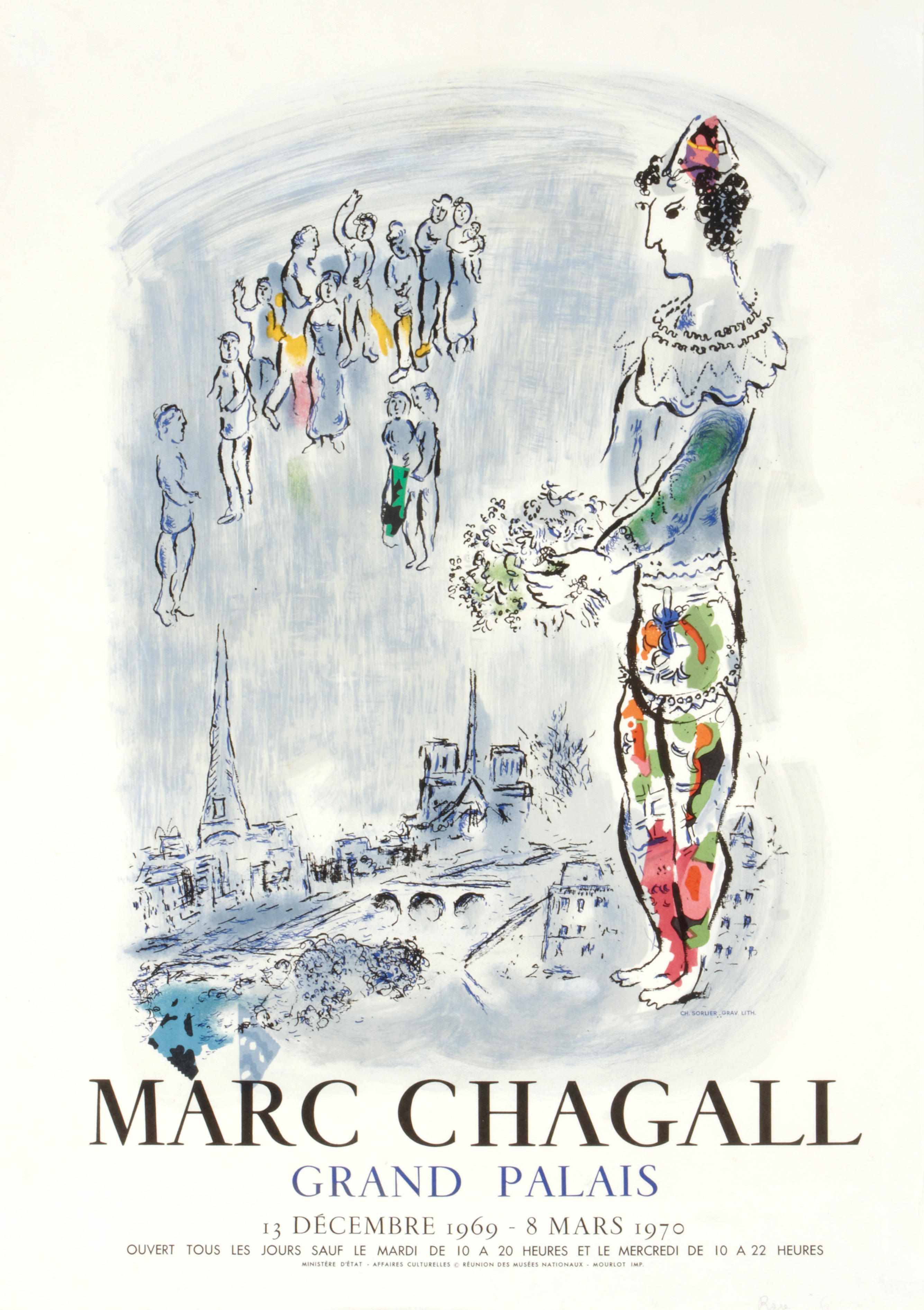 Appraisal: Property of various owners After Marc Chagall Russian French -