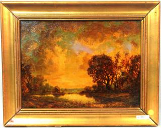 Appraisal: Michael Sherlingh Landscape O C Michael Sherlingh American - Landscape