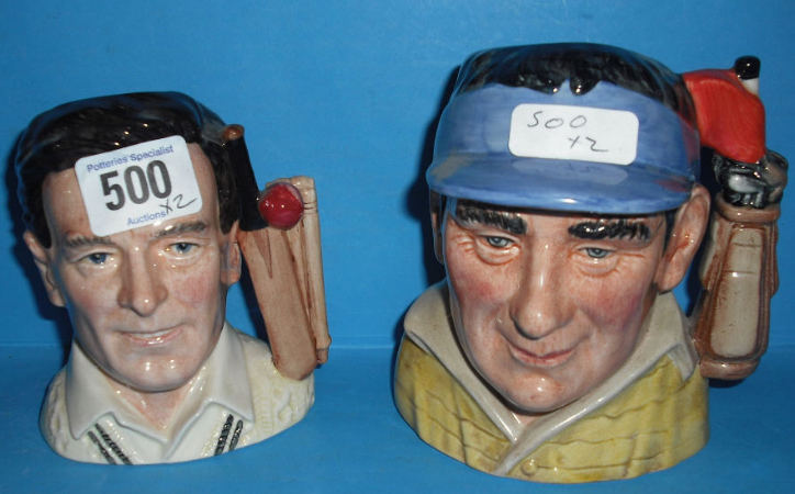 Appraisal: Royal Doulton small Character jug Denis Compton C B E