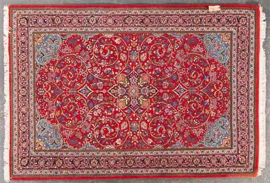 Appraisal: Persian Sarouk rug Iran modern x Estimate -