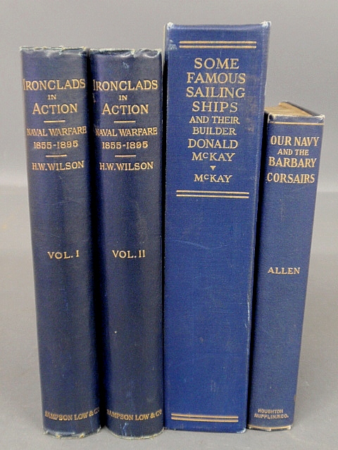 Appraisal: - Four books- McKay Richard Some Famous Sailing Ships and