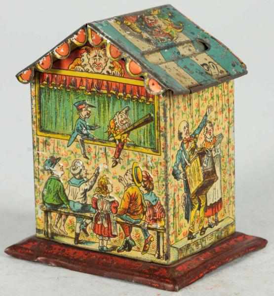 Appraisal: Tin Litho Punch Judy Still Bank Circa Manufactured in Germany