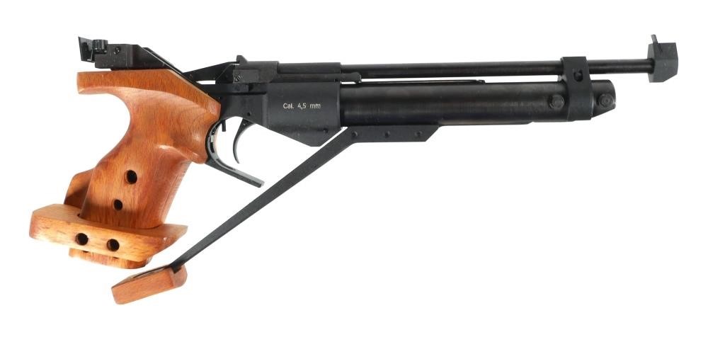 Appraisal: Baikal IZh- M competition-grade single-shot pneumatic caliber air gun The