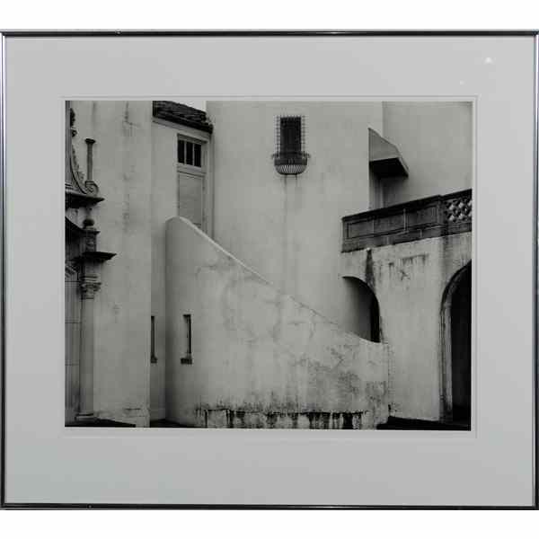 Appraisal: Michael A Smith American th century Street Scene Photograph signed