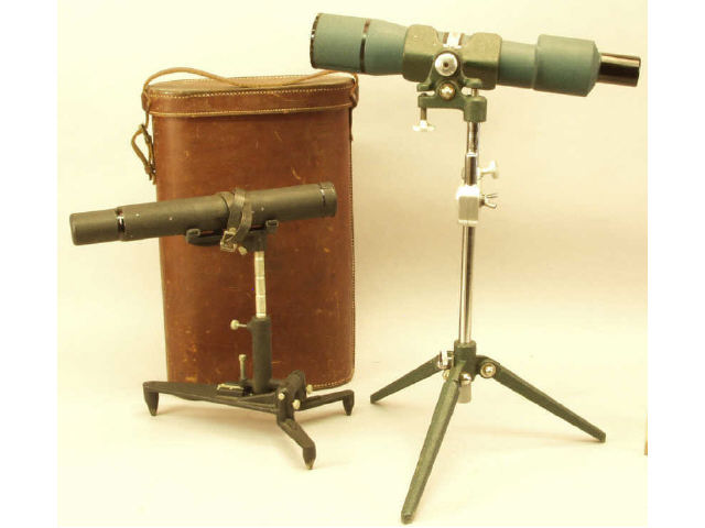 Appraisal: German quality Bausch Lomb X spotting scope and tripod in