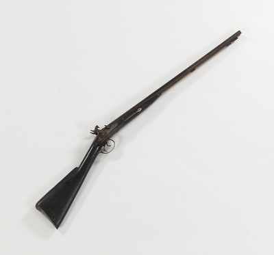 Appraisal: Percussion Double Barrel Shotgun British ca 's Smith Walker marked