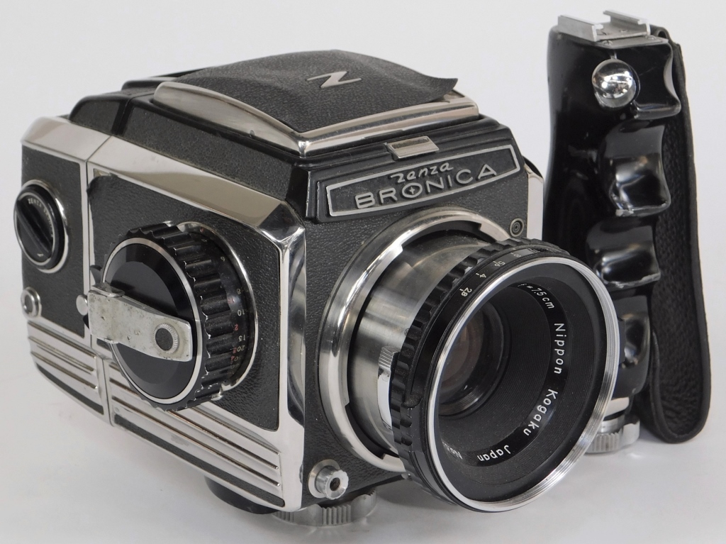 Appraisal: ZENZA BRONICA S SLR CAMERA Zenza Bronica S Chrome SLR