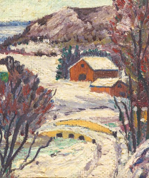 Appraisal: ATTRIBUTED TO FERN ISABEL COPPEDGE AMERICAN - x Pair of