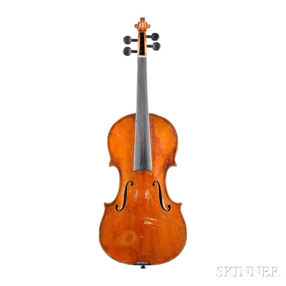 Appraisal: Violin Possibly French unlabeled for restoration length of back mm