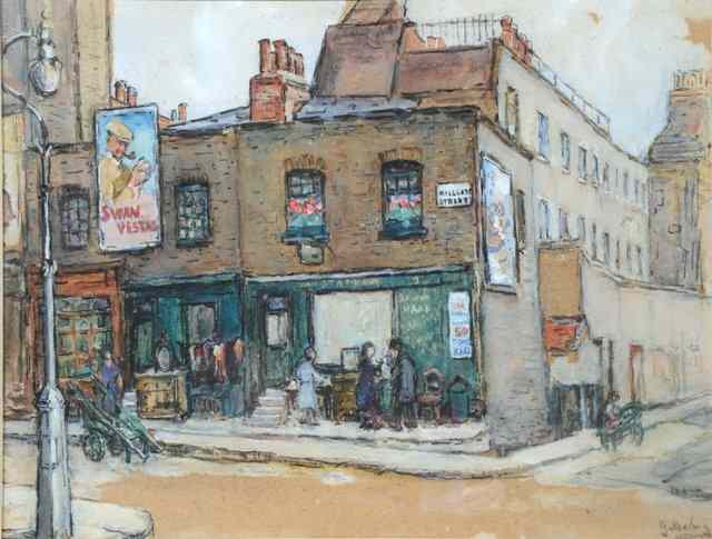 Appraisal: Gertrude Keeling British th th Century Hillgate Street Notting Hill