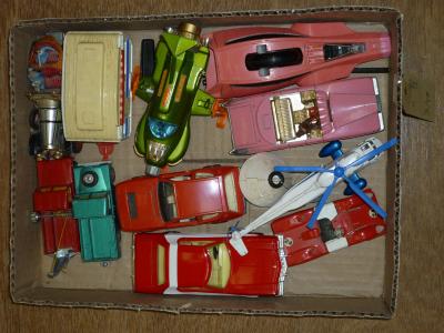 Appraisal: Five various Dinky models including Pink Panther Lady Penelope FAB