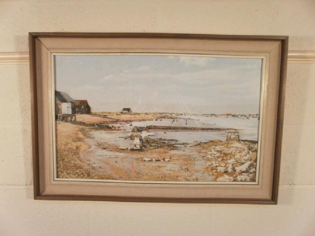 Appraisal: Margaret Glass Walberswick a shore line scene initialled and dated