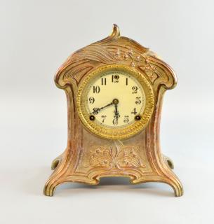 Appraisal: Art Nouveau mantle clock by the Gilbert Clock Co U