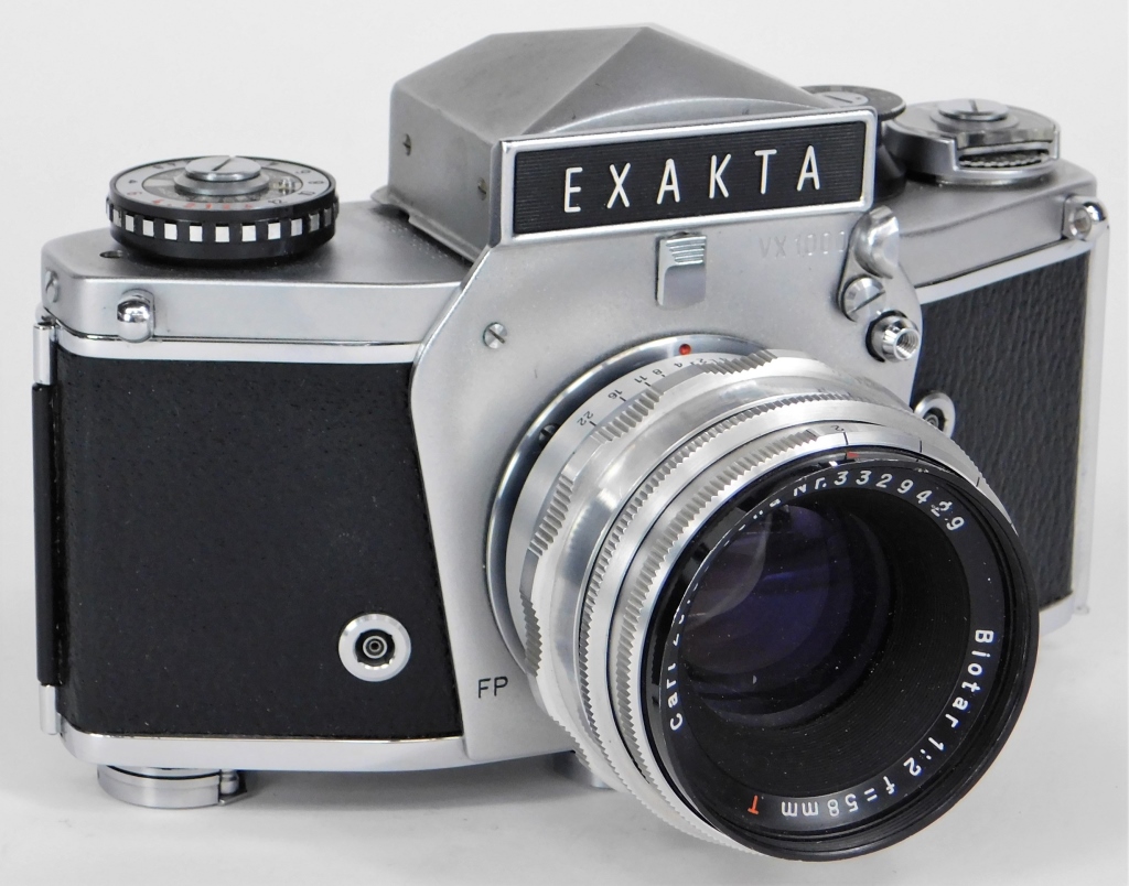 Appraisal: IHAGEE EXAKTA VX CAMERA BIOTAR MM F Ihagee Exakta VX