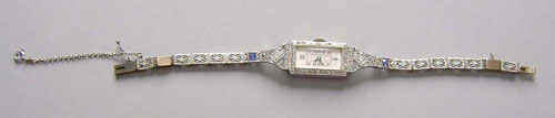 Appraisal: Bulova k white gold ladies wrist watch