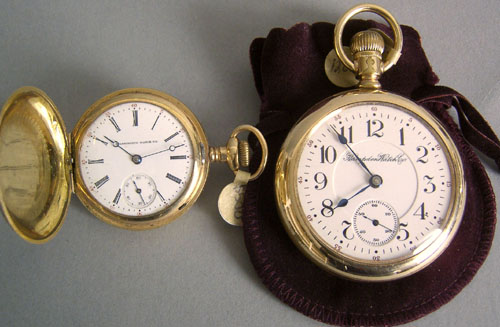 Appraisal: Ladies Washington -jewel pocket watch with pink and yellow gold