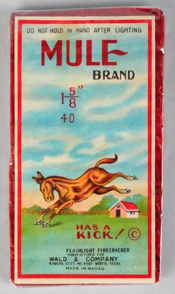 Appraisal: Mule -Pack - Firecrackers Class Manufactured for Wald Company in