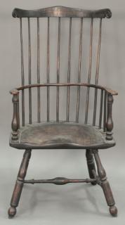 Appraisal: Eldred Wheeler Windsor style armchair Eldred Wheeler Windsor style armchair