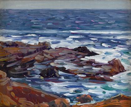 Appraisal: CHARLES SALIS KAELIN american - FLOWING TIDE Oil on board