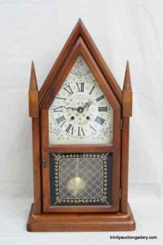 Appraisal: New England Clock Co Steeple Mantle ClockThis is a very