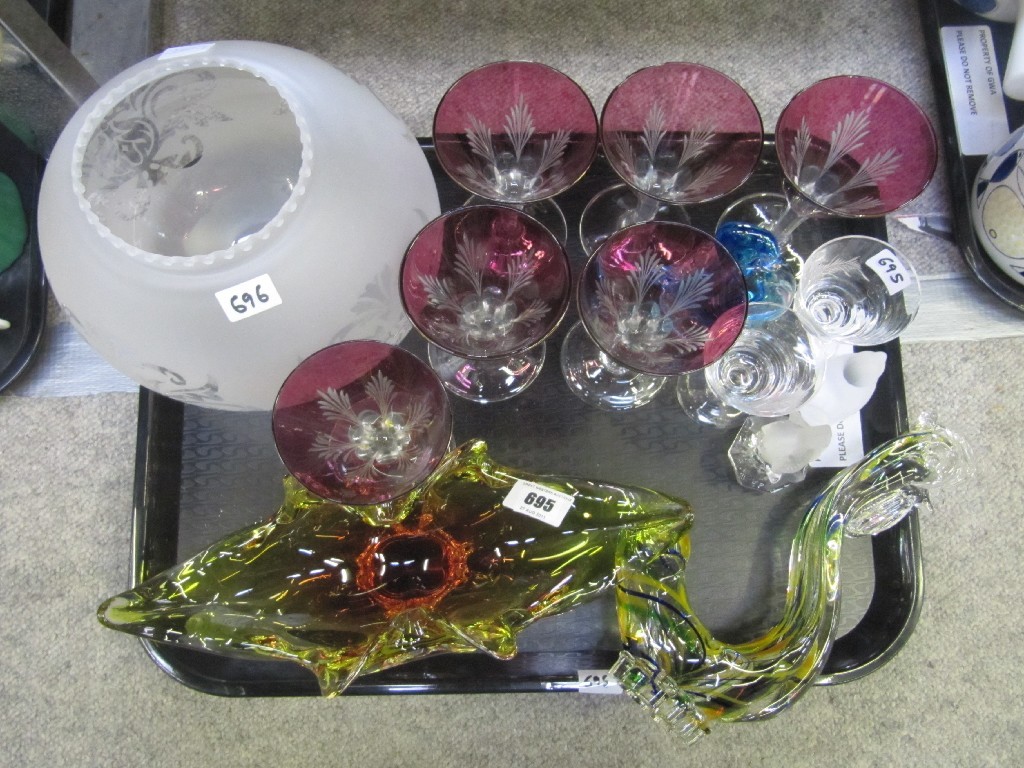 Appraisal: Various drinking glasses etc