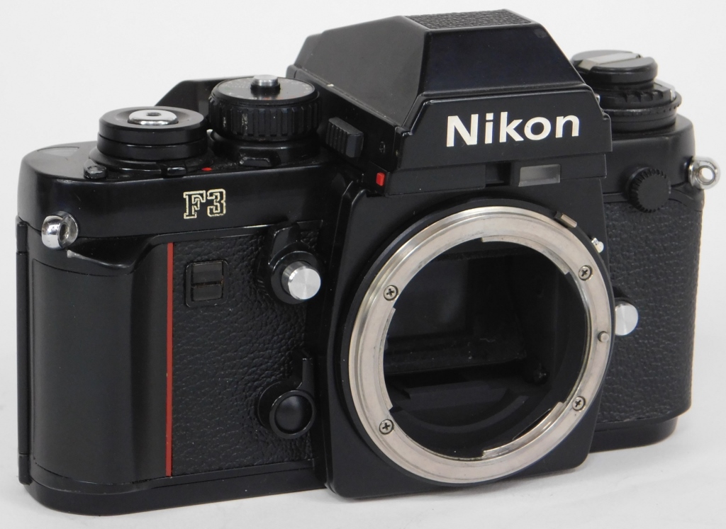 Appraisal: NIKON F BLACK BODY SLR CAMERA BODY Nikon F Black