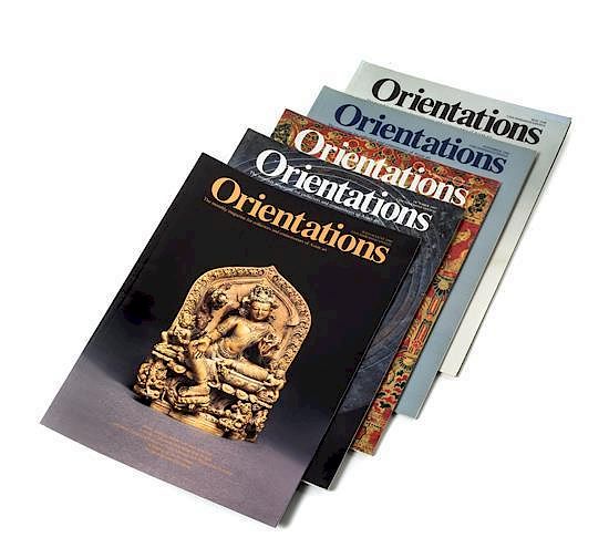 Appraisal: A Collection of Orientations Magazines Height inches A Collection of