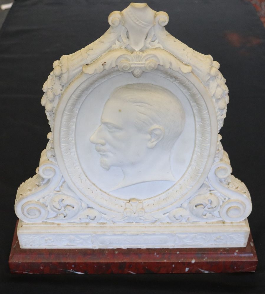 Appraisal: Antique And Finely Executed Marble Sculpture Aparantly unsigned and from