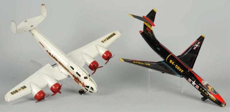 Appraisal: Lot of Vintage Airplane Toys Includes one Japanese friction Air