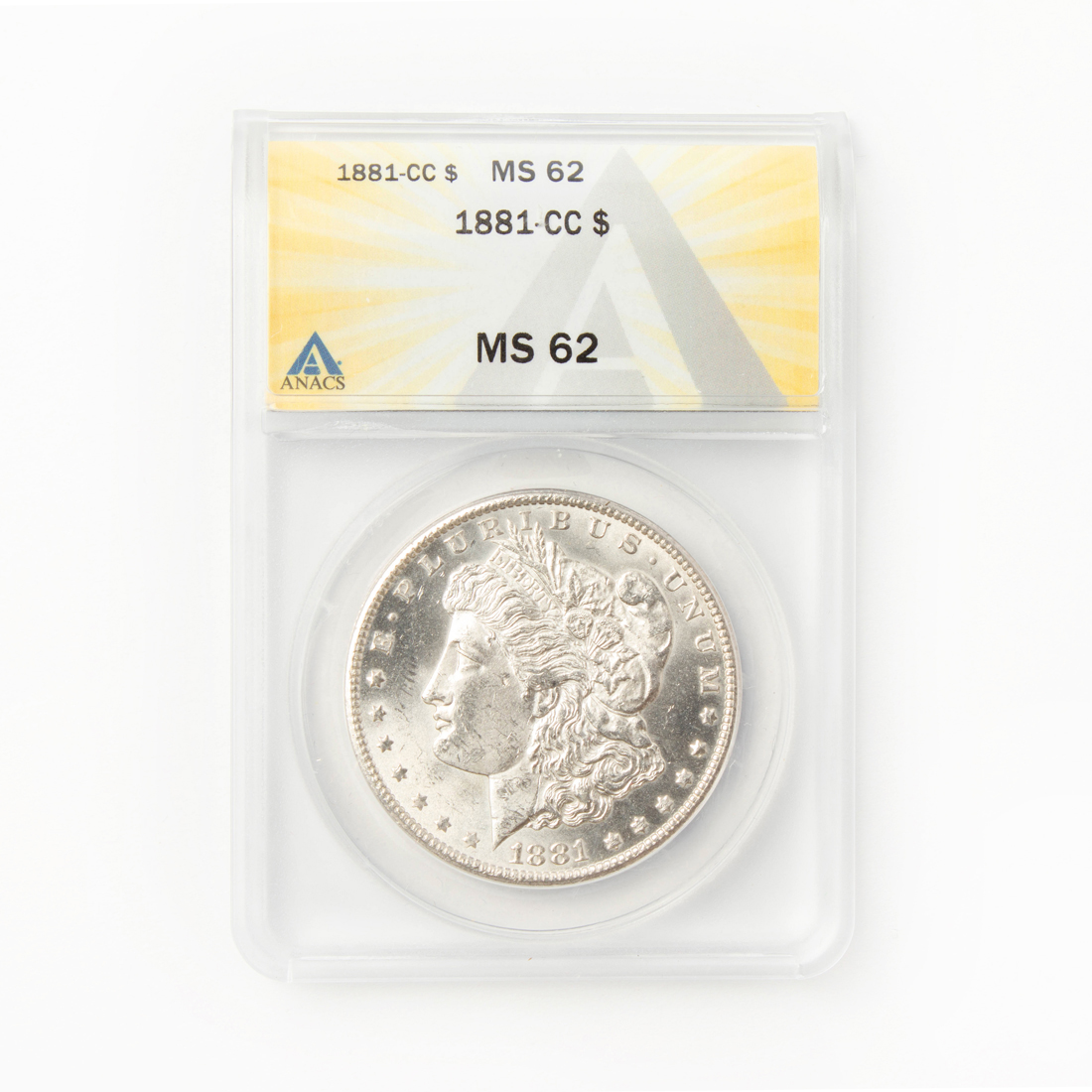 Appraisal: Carson City Morgan silver dollar ANACS MS