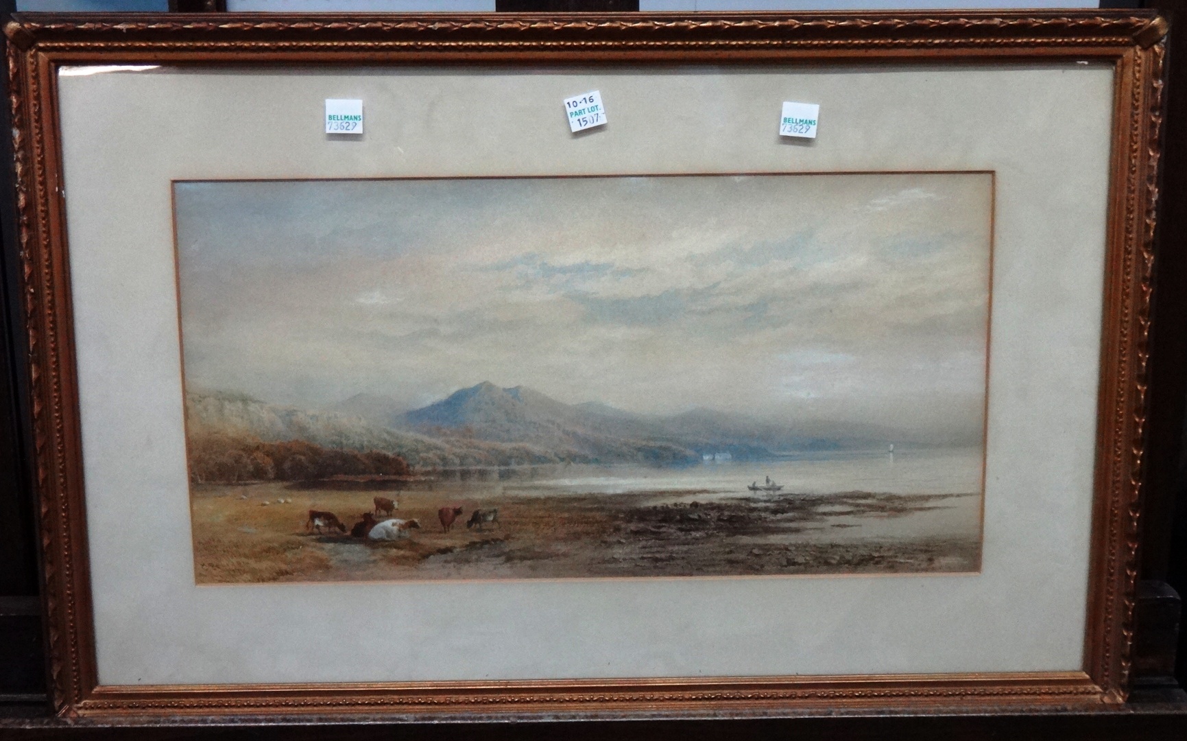 Appraisal: Cornelius Pearson - Llanberis lake Caernarvonshire View of the Traeth