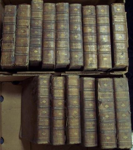 Appraisal: Encyclopedia Britannica th Edition Edinburgh full calf bindings