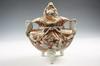 Appraisal: COVERED JAR - th c Japanese figural Satsuma covered jar