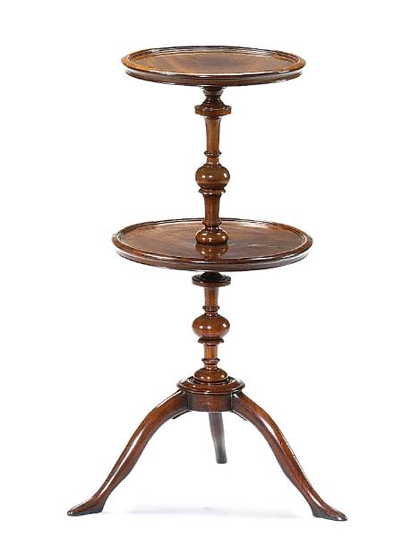 Appraisal: A Louis XVI mahogany gu ridon late th century The