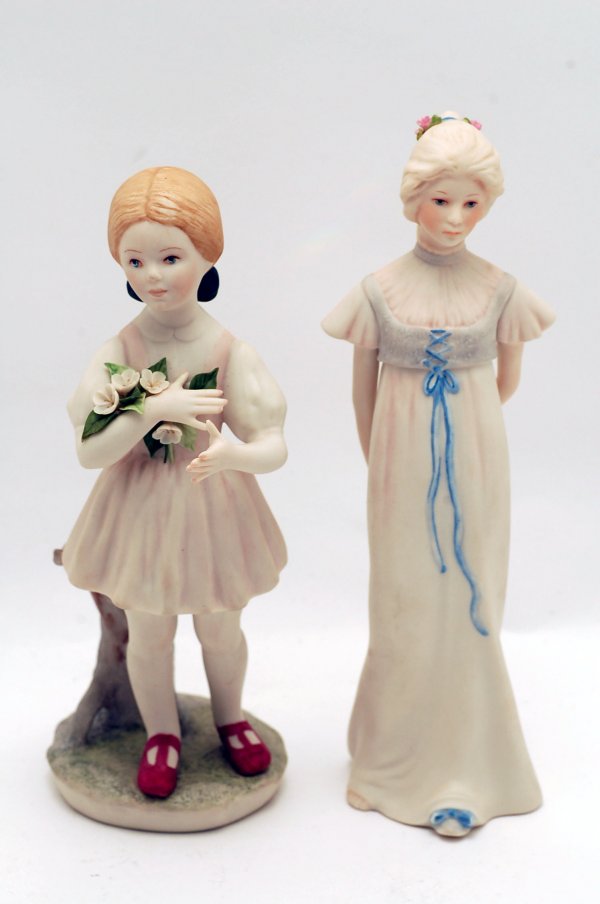 Appraisal: Two Cybis figurines one of Betty Blue marked Cybis under