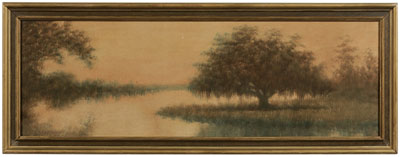 Appraisal: Alexander John Drysdale Louisiana - Live Oak on the Bayou