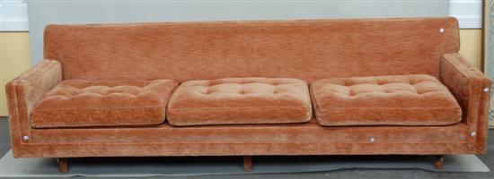 Appraisal: SOFA A mid th C Harvey Prober modern design sofa