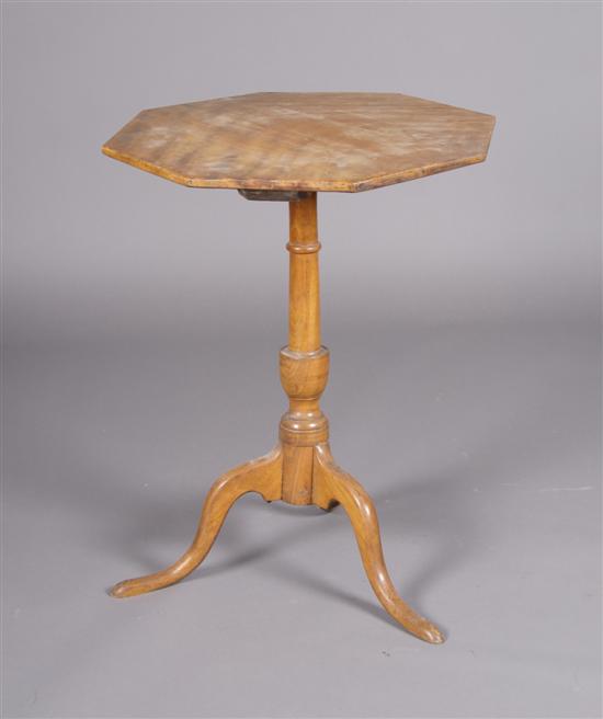 Appraisal: An American Maple Tea Table Height inches