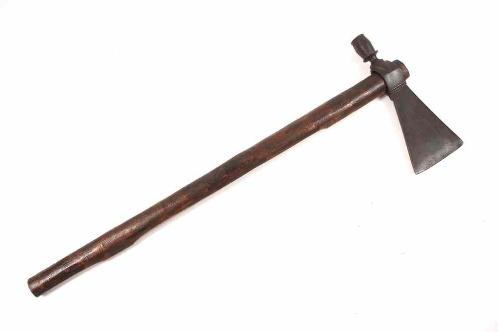 Appraisal: FRENCH TRADE PEACE PIPE TOMAHAWK - Late th c French