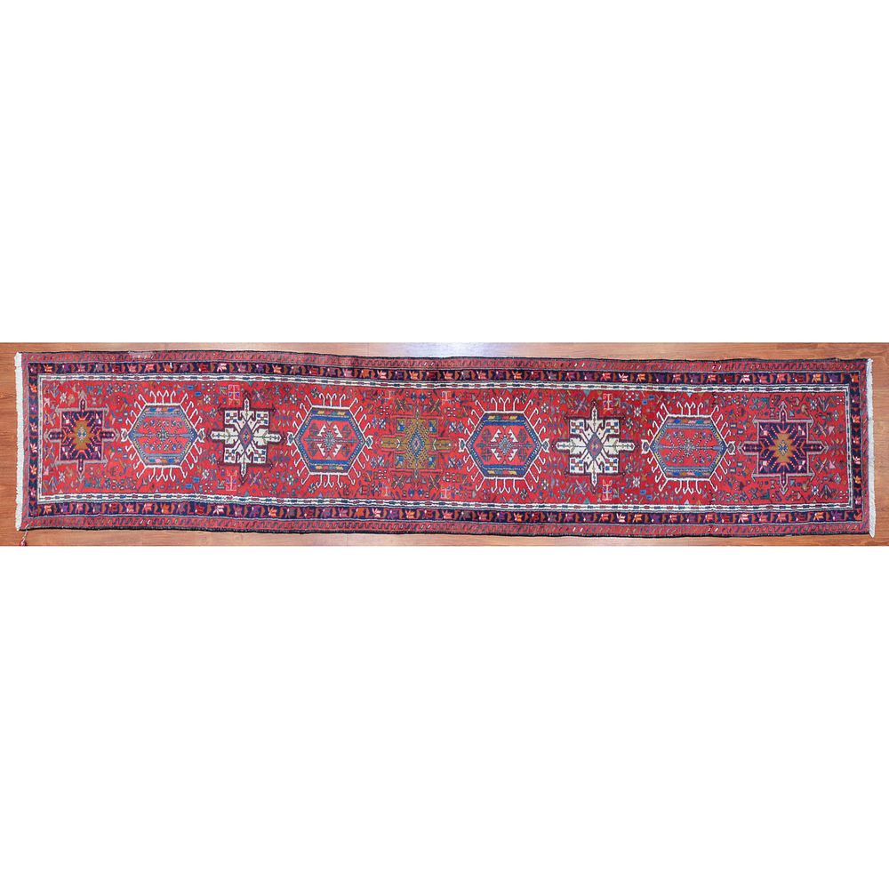 Appraisal: Karaja Runner Persia x Third quarter- th century hand-knotted wool