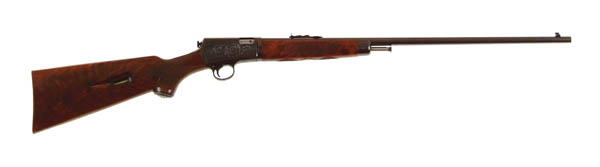 Appraisal: VERY RARE DELUXE ENGRAVED WINCHESTER MODEL SEMI-AUTO RIFLE Cal LR